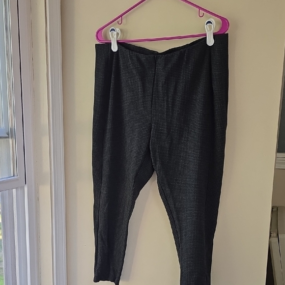 J. Jill Women's Ponte Checkered Leggins - Picture 4 of 7